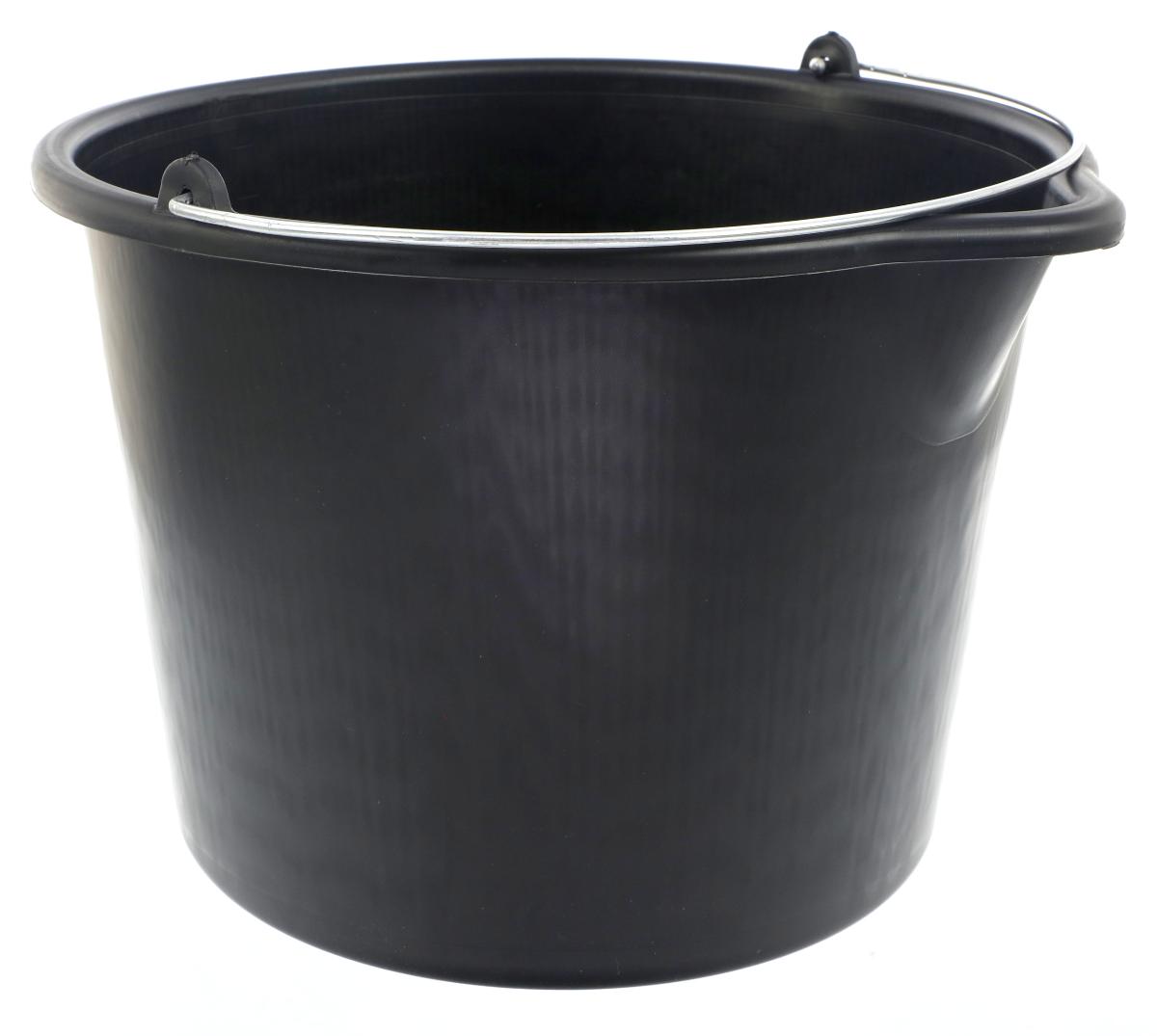 Solid plastbøtte 12 liter