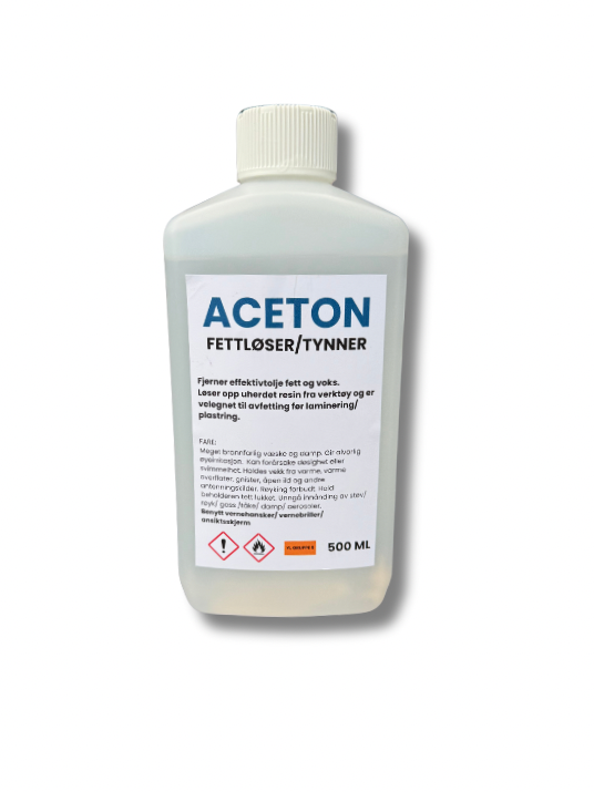 Aceton 500 ml *Kvantumsrabatt!