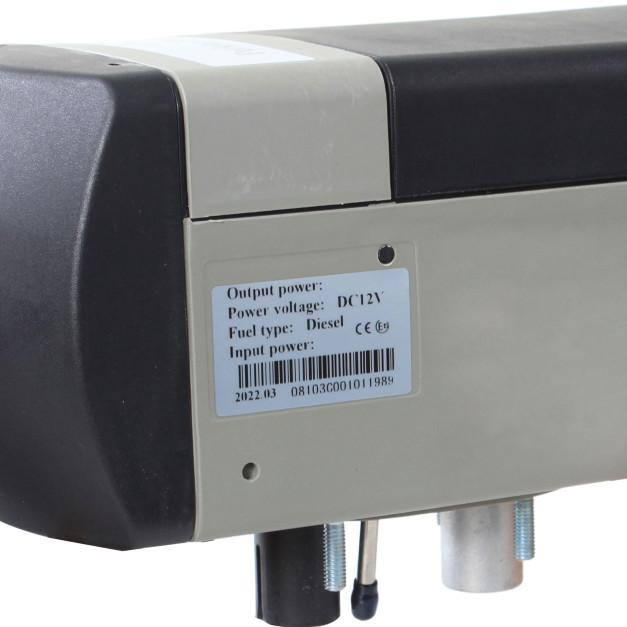 Dieselvarmer JP 4 kW 12V m/digital kontroll