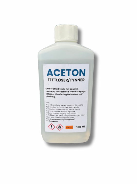 Aceton 500 ml *Kvantumsrabatt!
