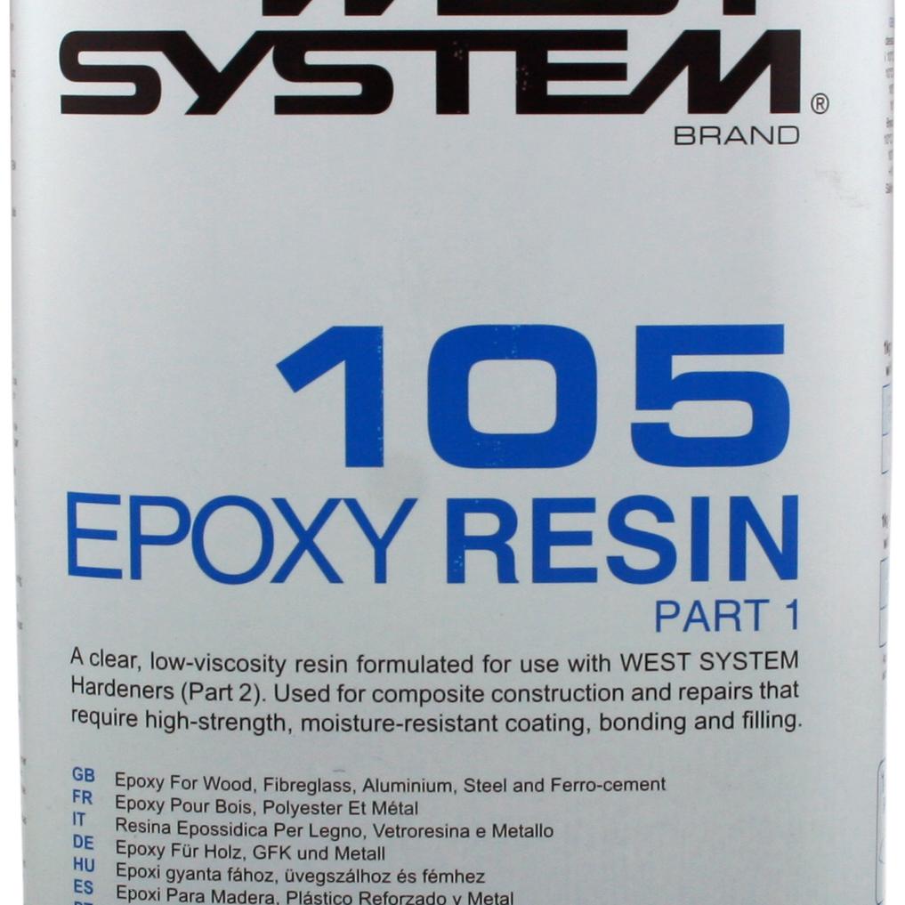 One System Epoxy 105 Resin West System Epoxy – Båtskadesenteret -webshop